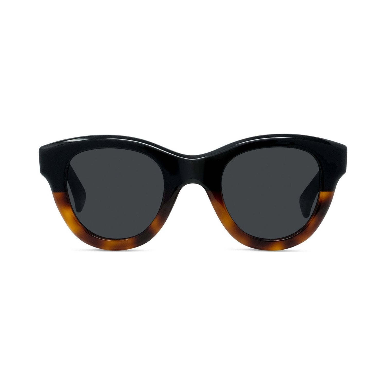 1970 Black Round Sunglasses