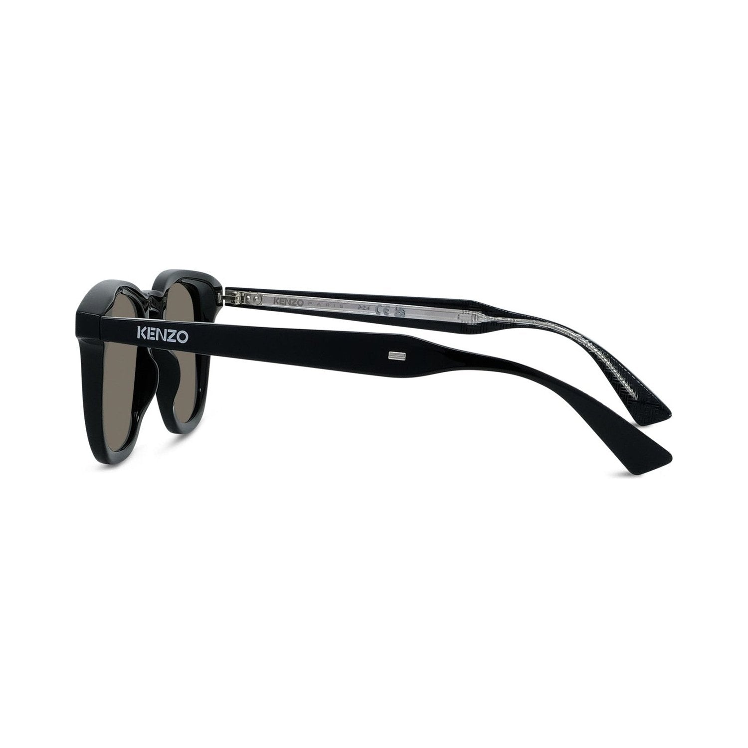Weave Black Round Sunglasses