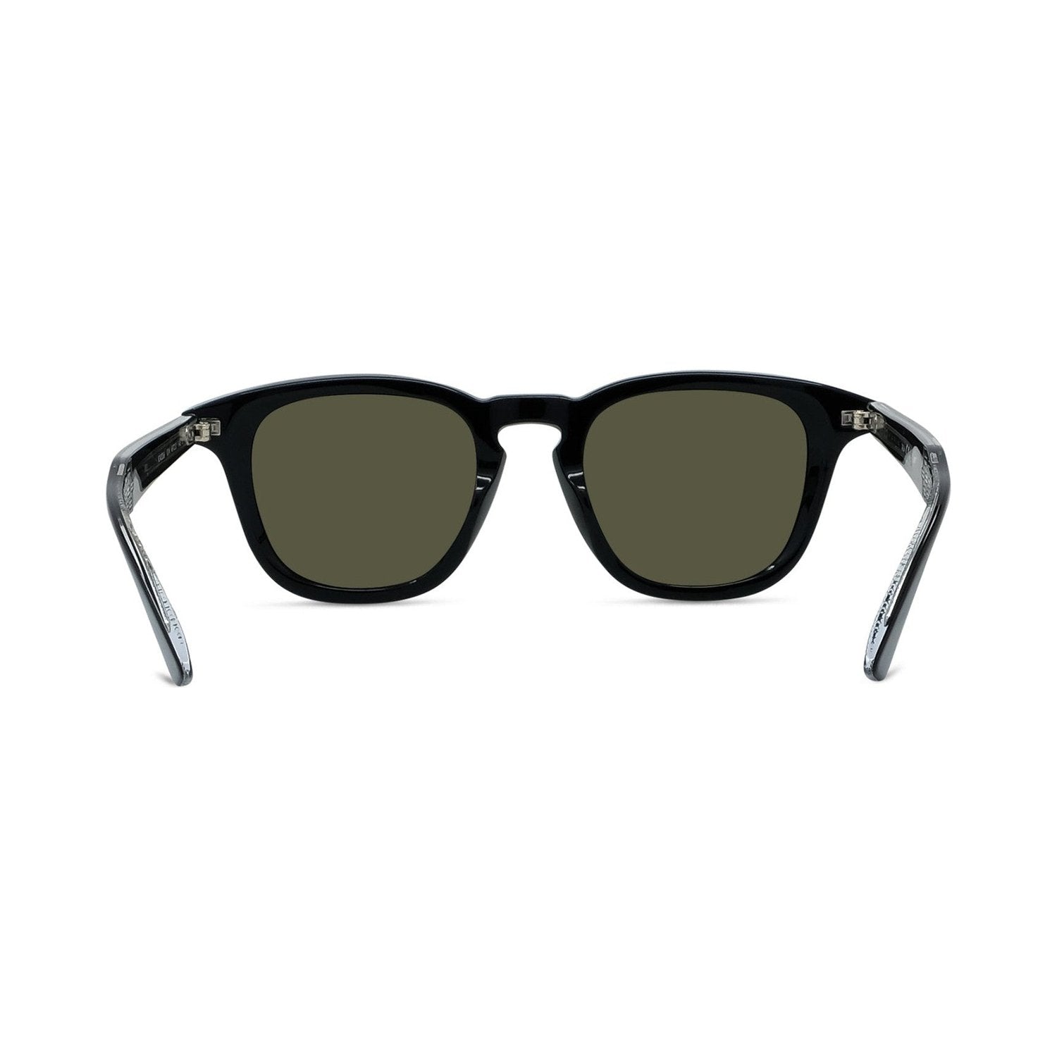 Weave Black Round Sunglasses