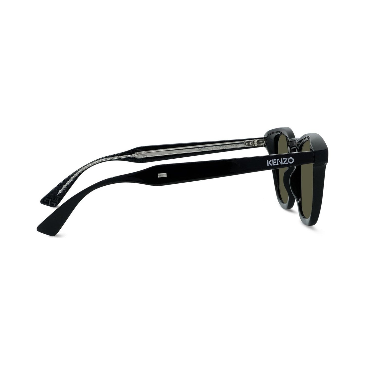 Weave Black Round Sunglasses