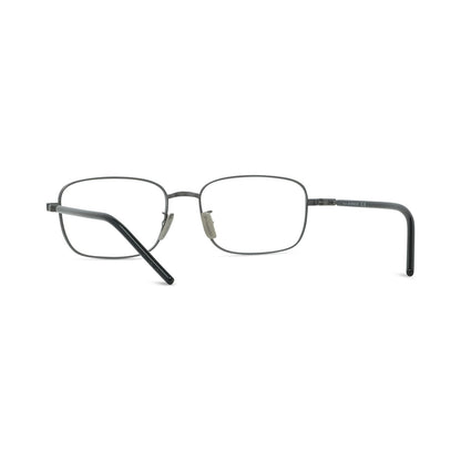 Titanium Silver Rectangular Eyeglasses