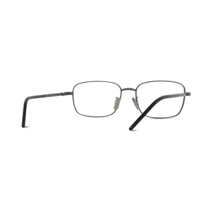 Titanium Silver Rectangular Eyeglasses