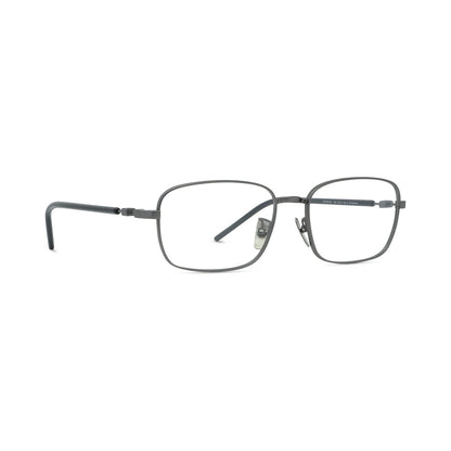 Titanium Silver Rectangular Eyeglasses