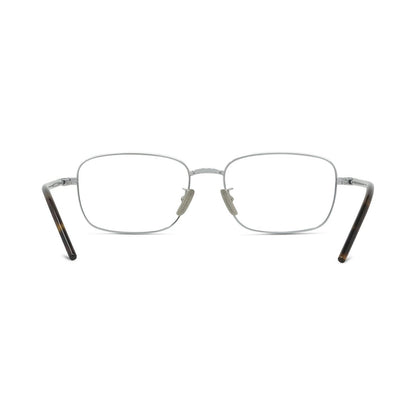 Titanium Silver Rectangular Eyeglasses