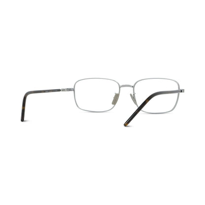 Titanium Silver Rectangular Eyeglasses
