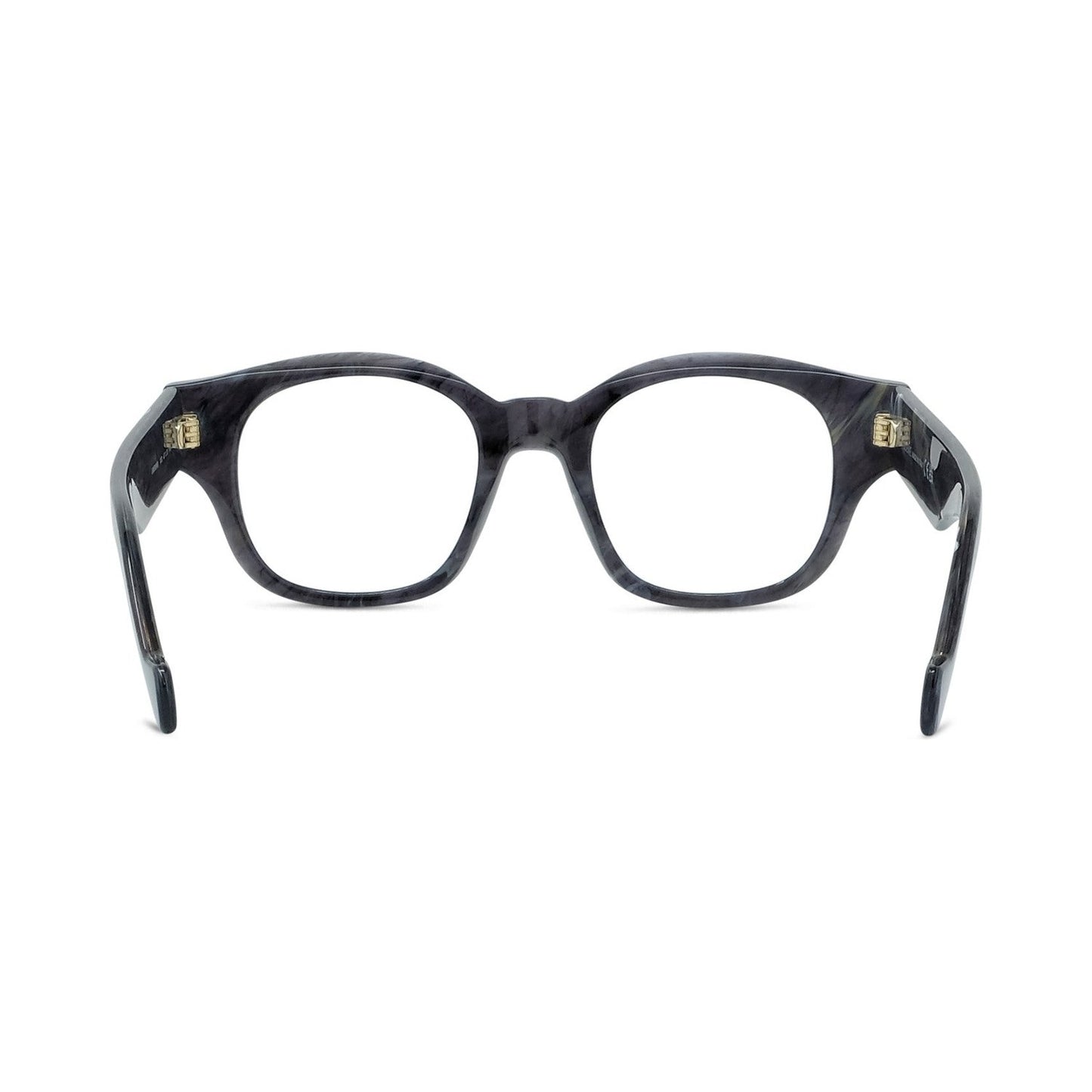 Anagram Black Geometric Eyeglasses