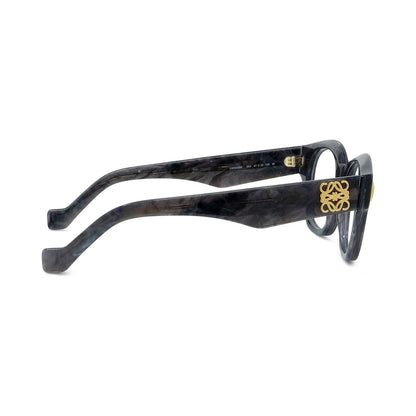 Anagram Black Geometric Eyeglasses