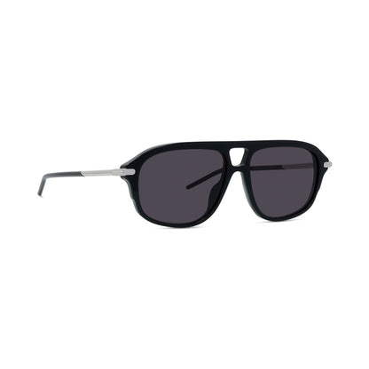 GV One Black Geometric Sunglasses