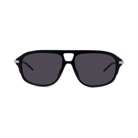 GV One Black Geometric Sunglasses