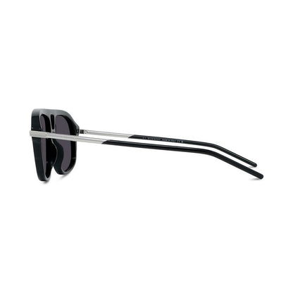 GV One Black Geometric Sunglasses