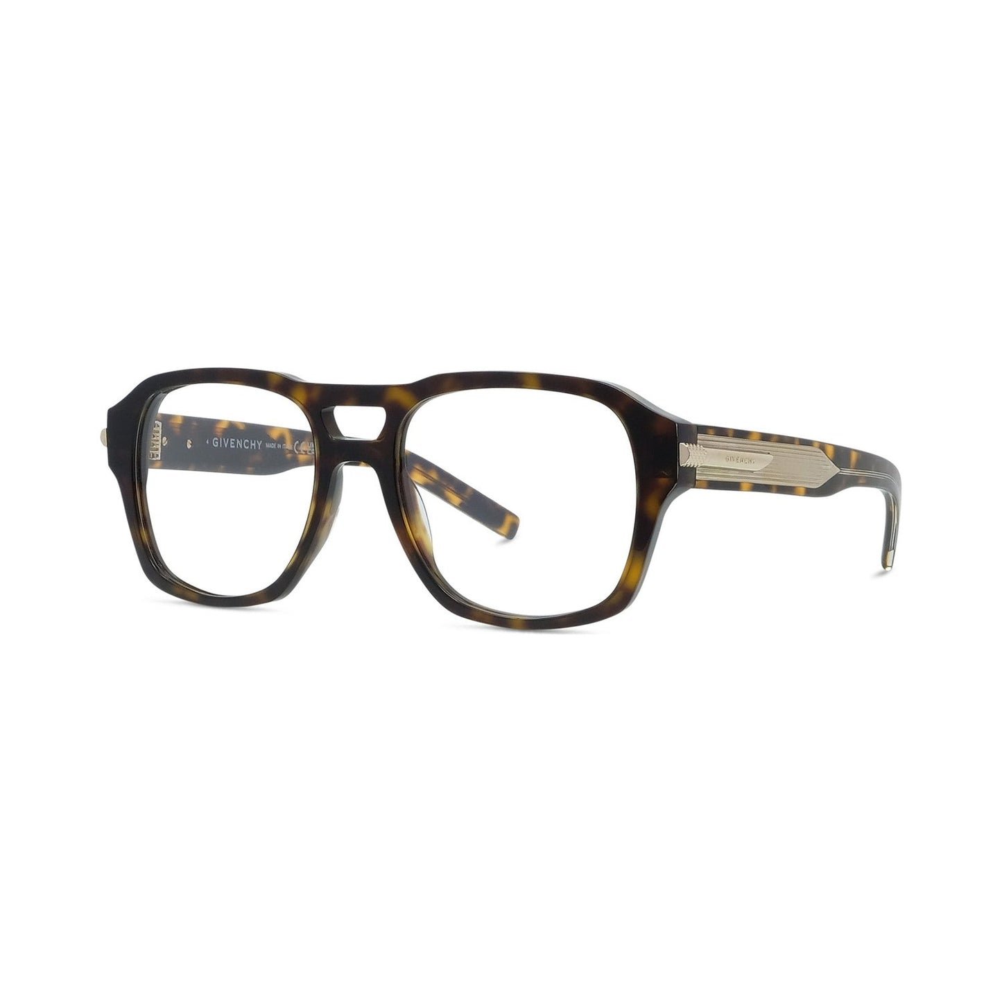 GV ONE Havana Geometric Eyeglasses