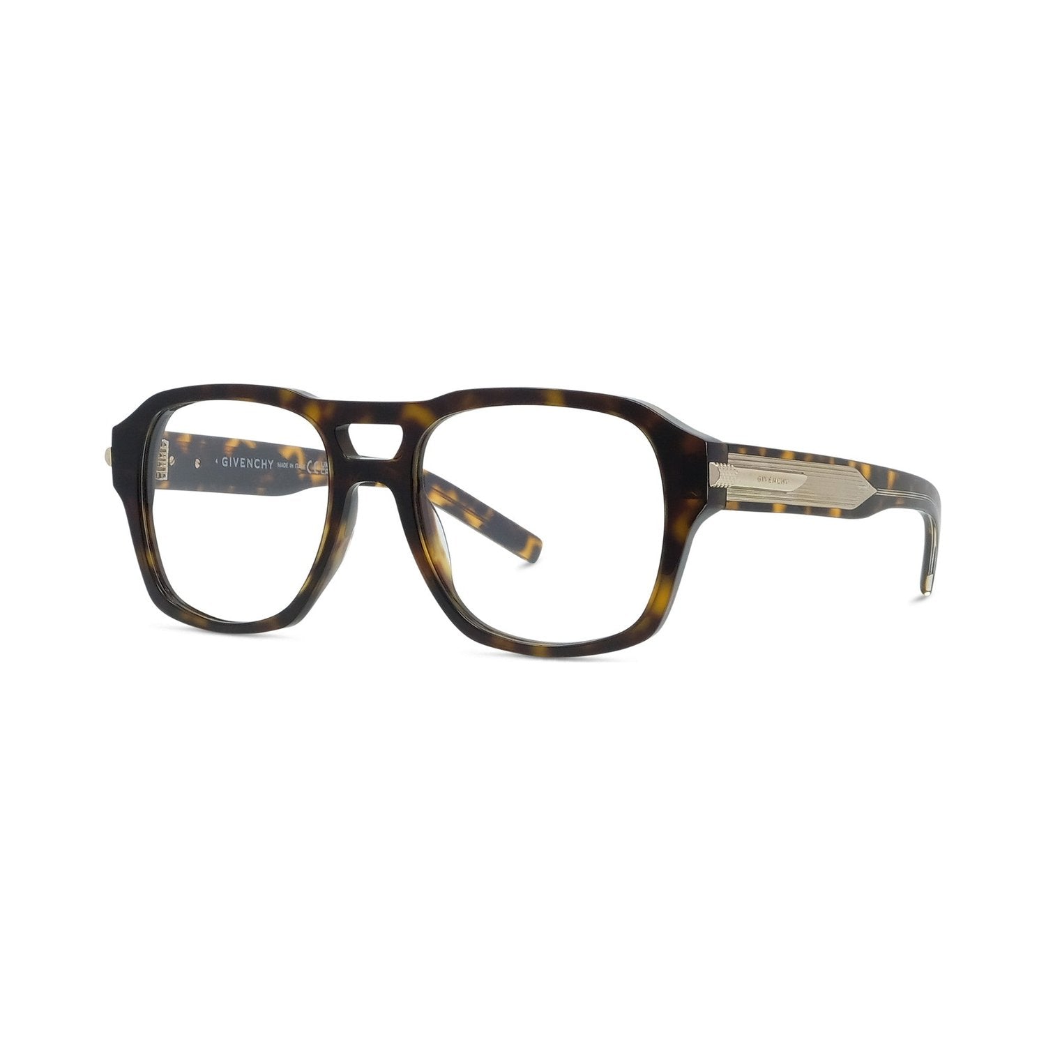 GV ONE Havana Geometric Eyeglasses