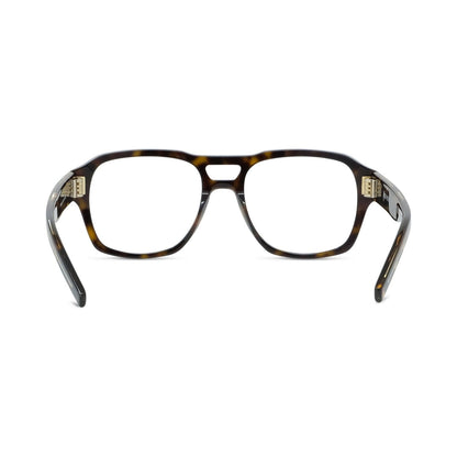 GV ONE Havana Geometric Eyeglasses