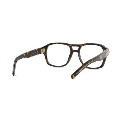 GV ONE Havana Geometric Eyeglasses