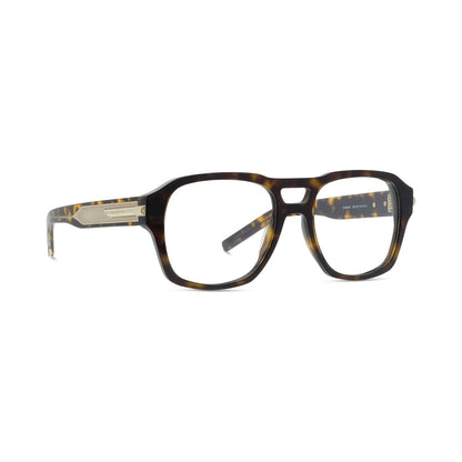 GV ONE Havana Geometric Eyeglasses