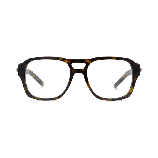 GV ONE Havana Geometric Eyeglasses