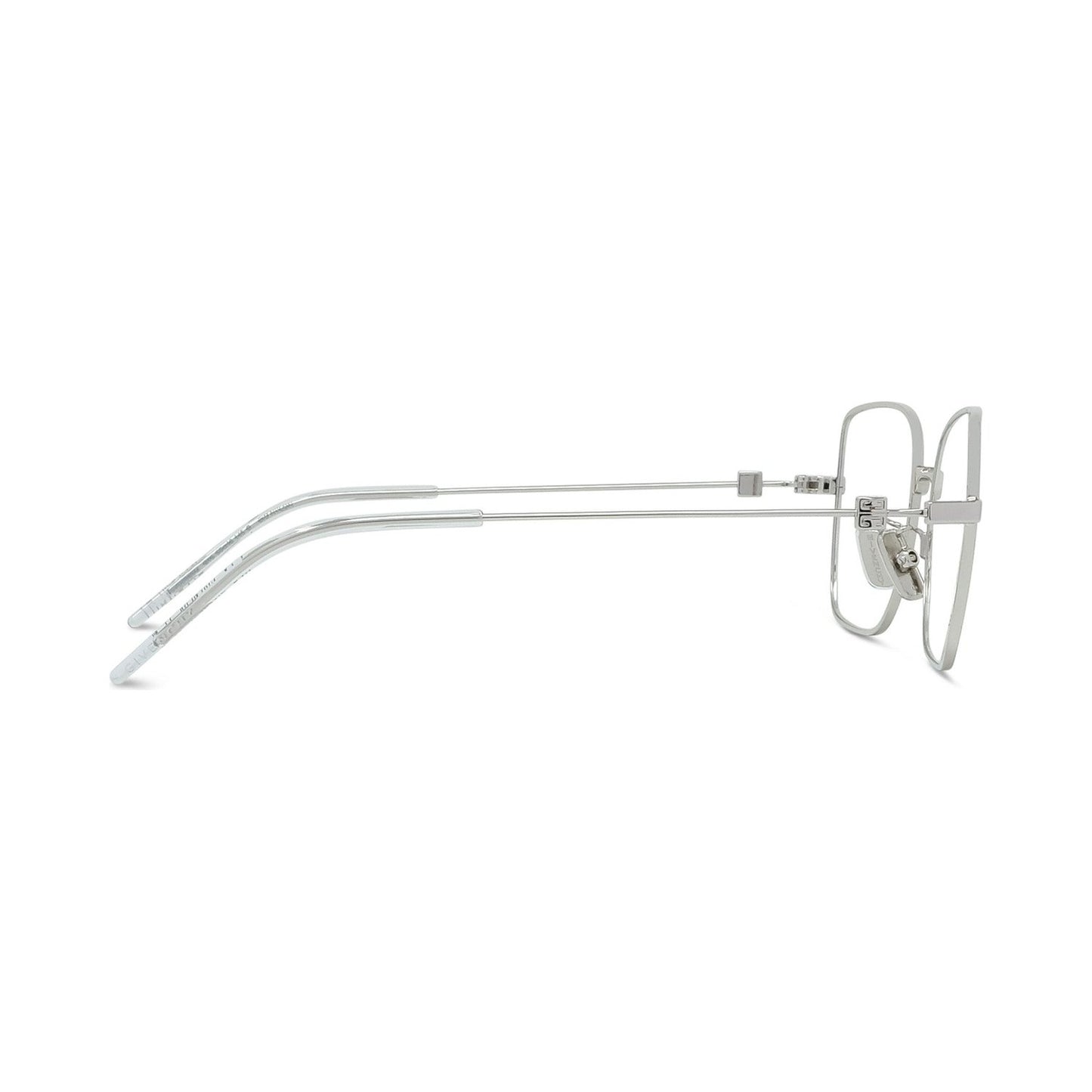 GV Speed Silver Geometric Eyeglasses
