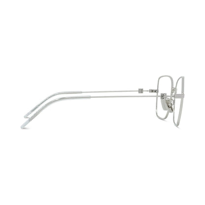 GV Speed Silver Geometric Eyeglasses
