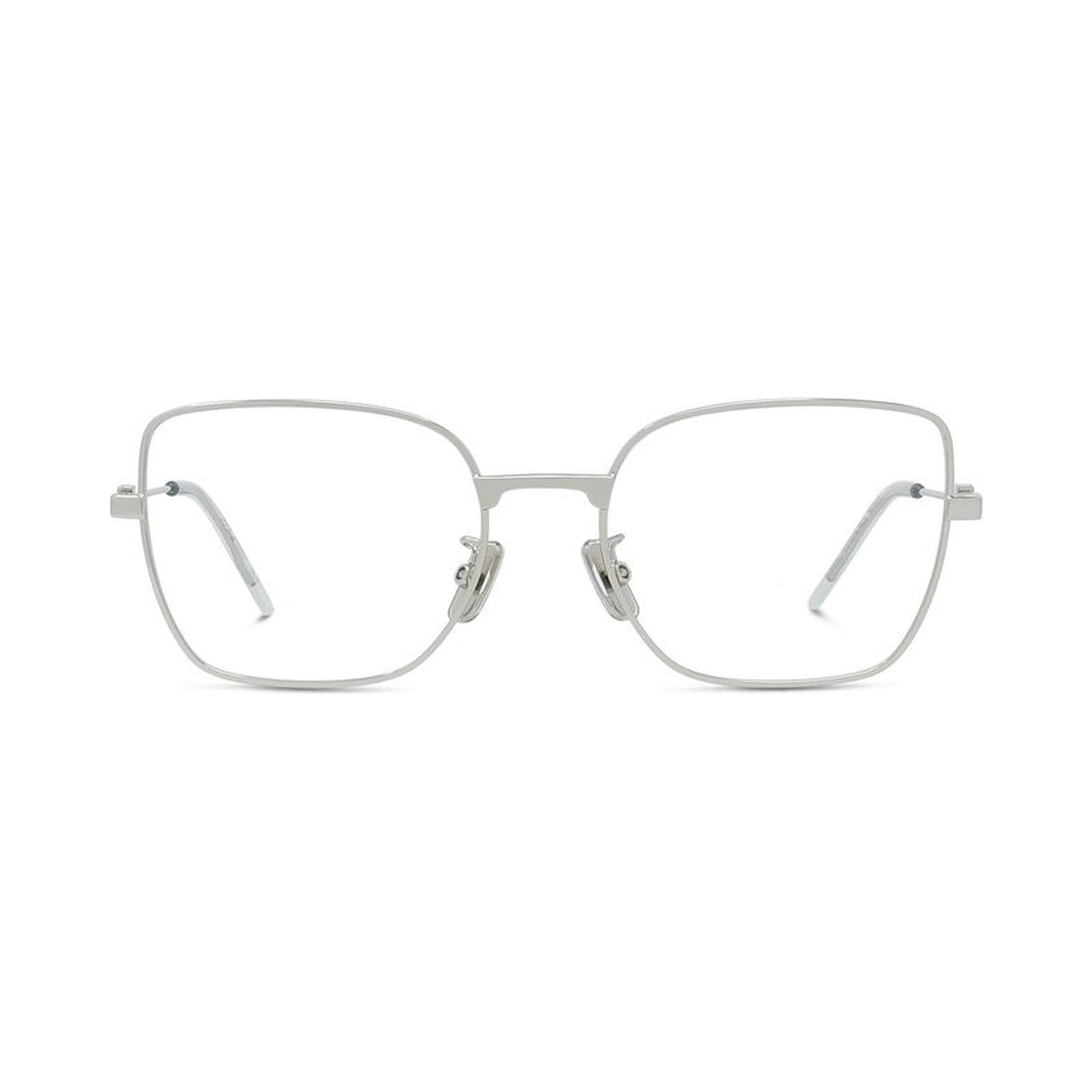 GV Speed Silver Geometric Eyeglasses