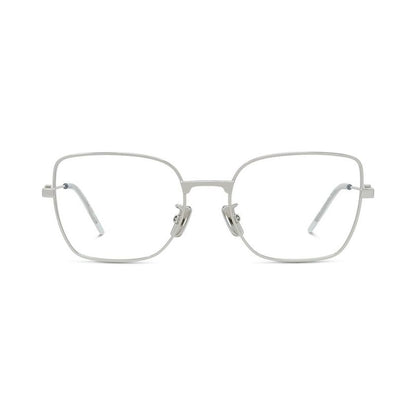 GV Speed Silver Geometric Eyeglasses