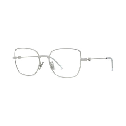 GV Speed Silver Geometric Eyeglasses