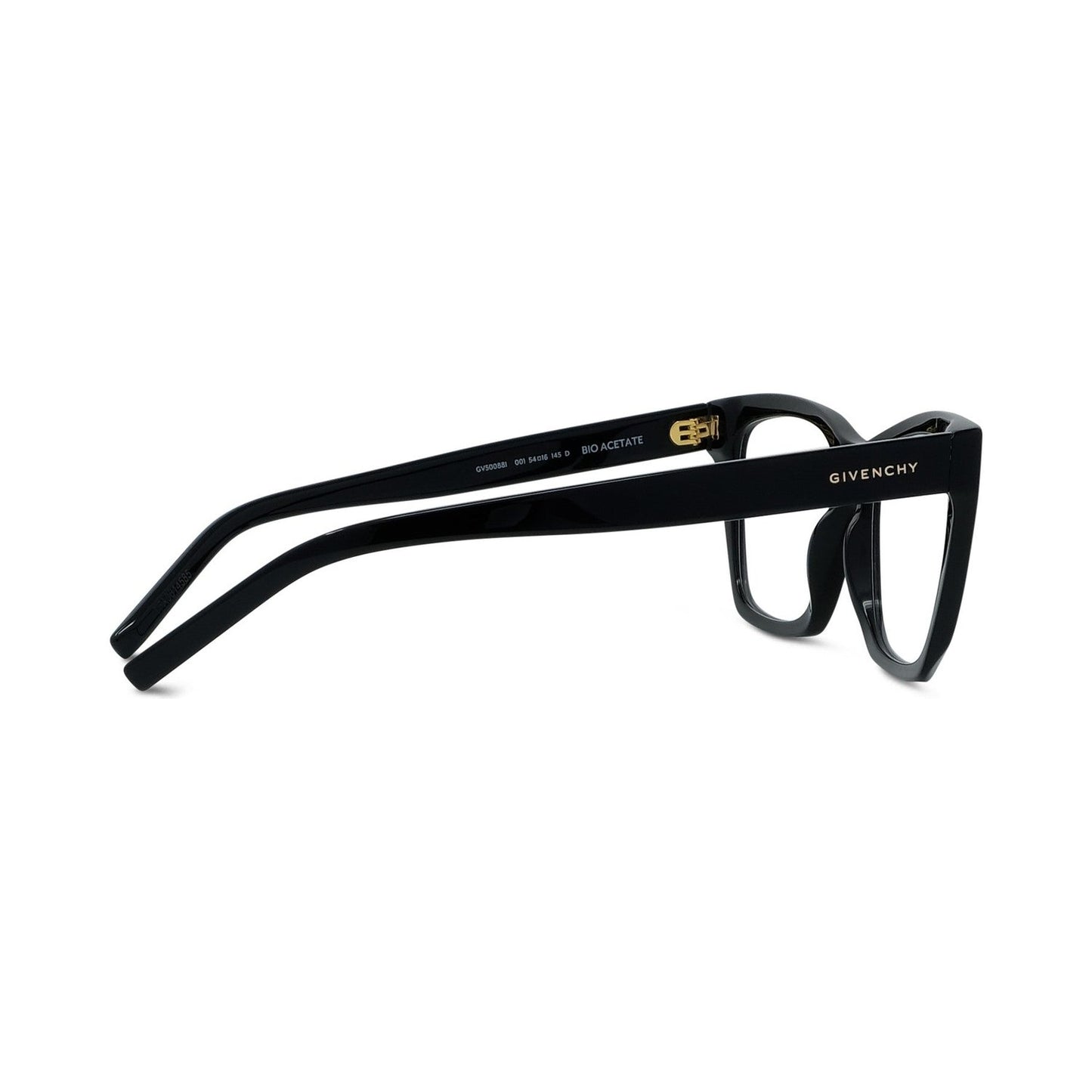 GV Day Black Geometric Eyeglasses
