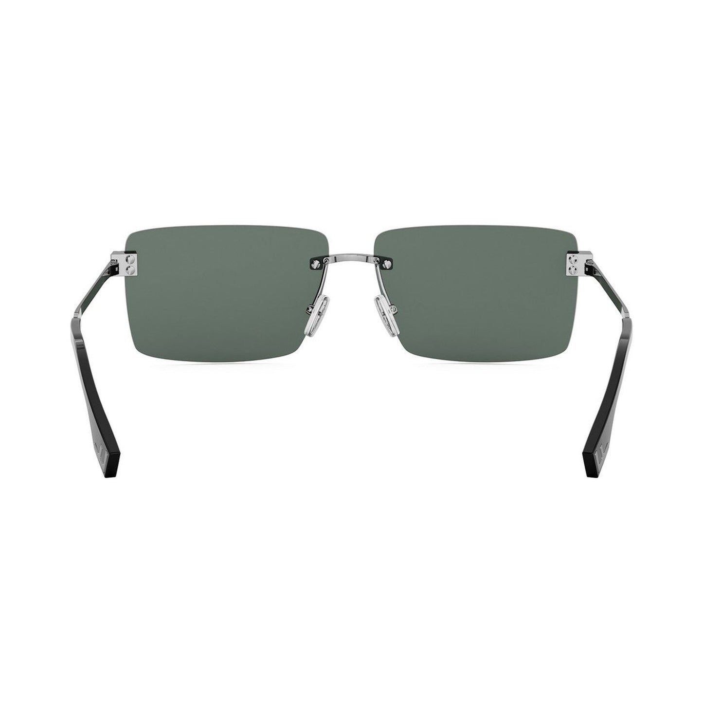 Fendi Sky Silver Rectangular Sunglasses