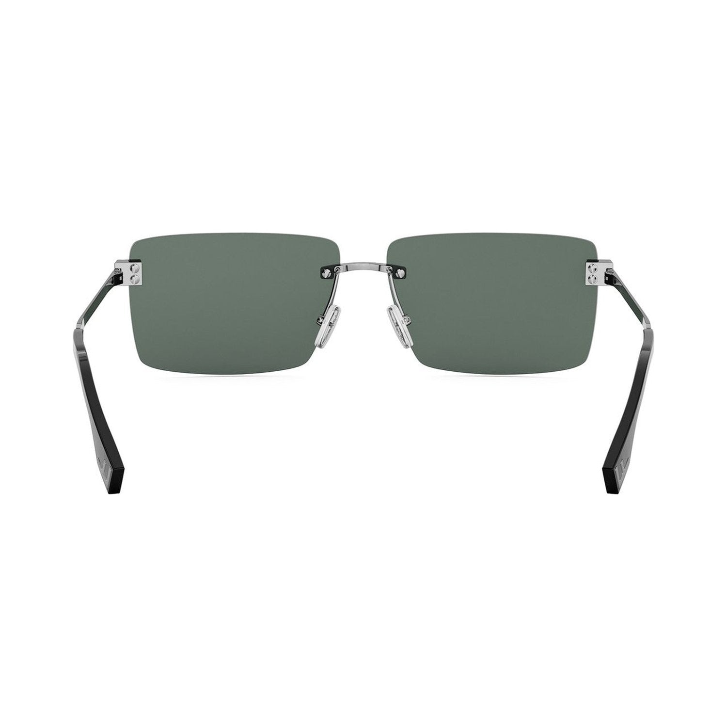 Fendi Sky Silver Rectangular Sunglasses