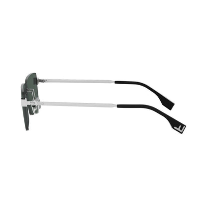Fendi Sky Silver Rectangular Sunglasses