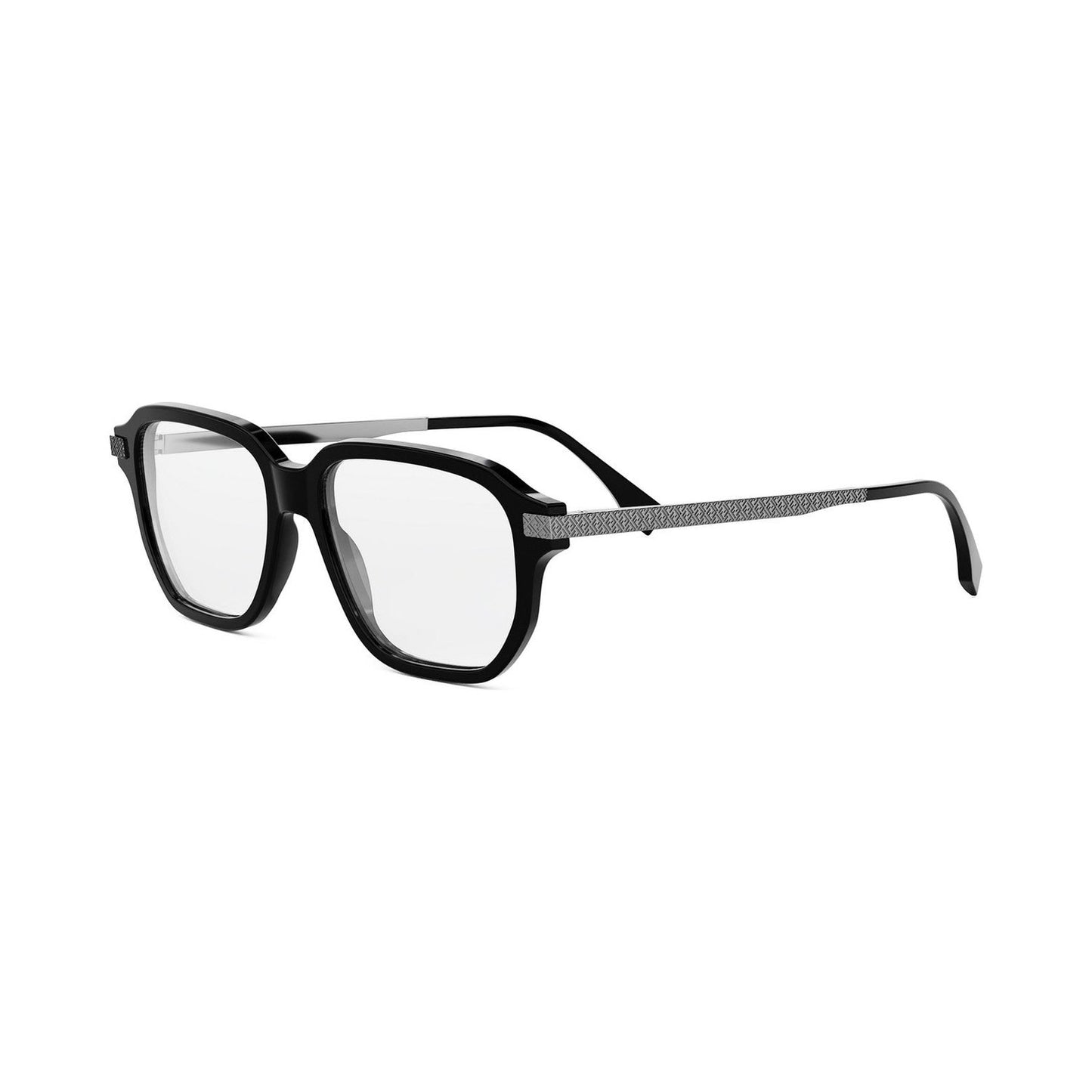 Essential Black Rectangular Eyeglasses