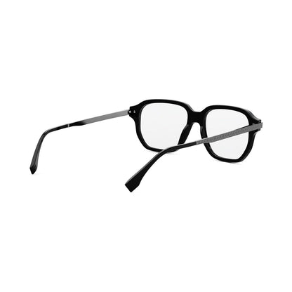 Essential Black Rectangular Eyeglasses
