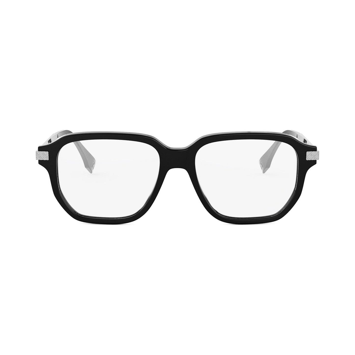 Essential Black Rectangular Eyeglasses