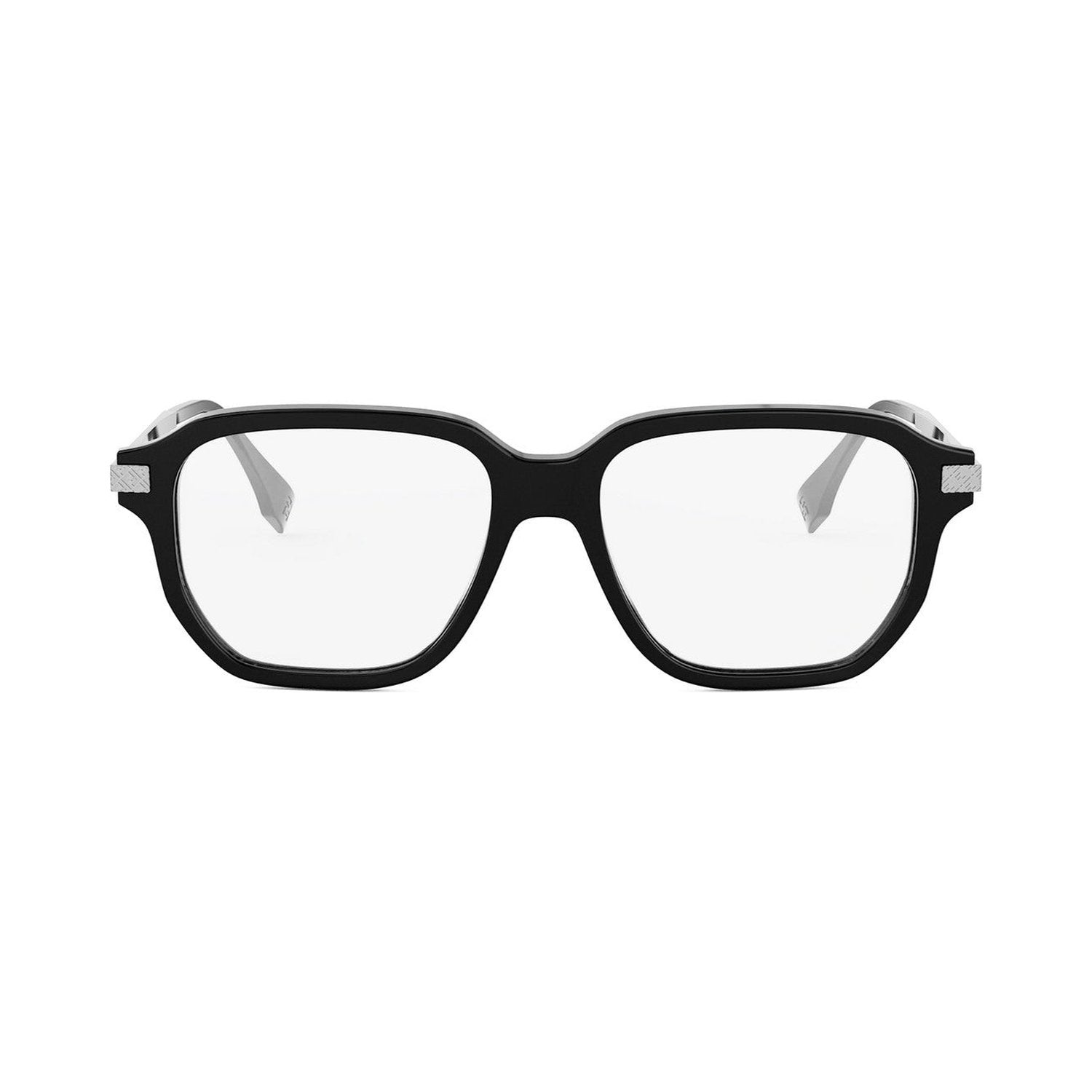 Essential Black Rectangular Eyeglasses