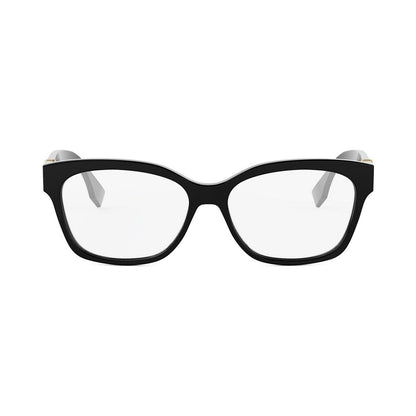 FF Diamonds Black Square Eyeglasses