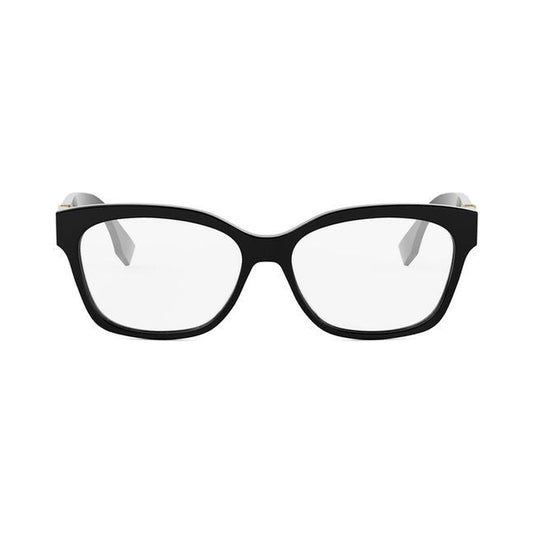 FF Diamonds Black Square Eyeglasses