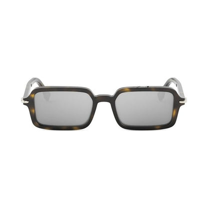 Fendi Selleria Havana Rectangular Sunglasses