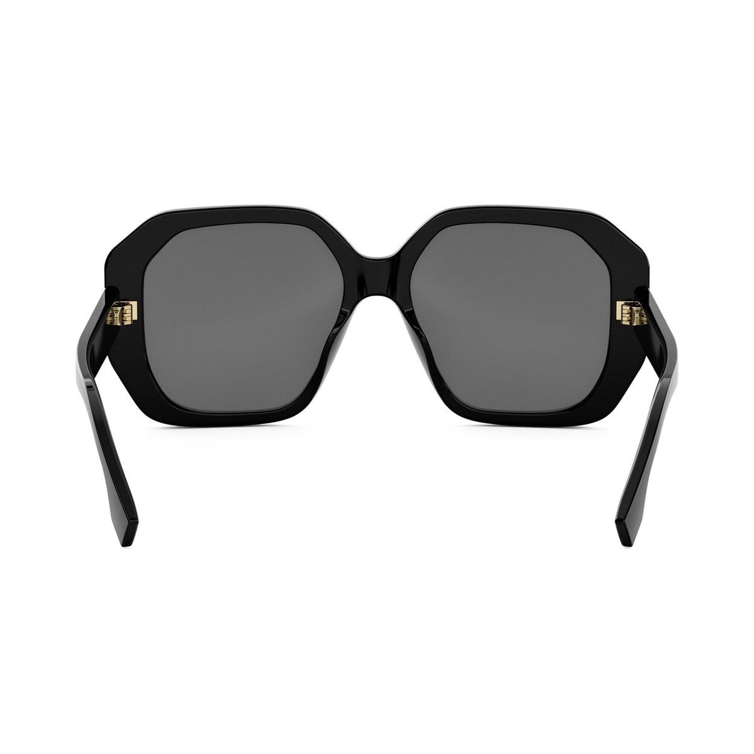Fendi Selleria Black Square Sunglasses