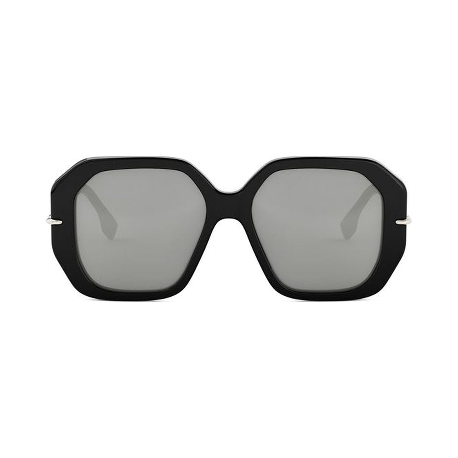 Fendi Selleria Black Square Sunglasses