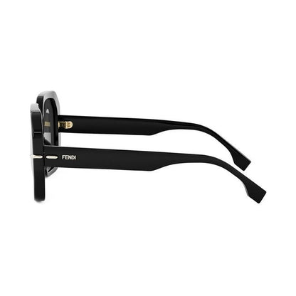 Fendi Selleria Black Square Sunglasses