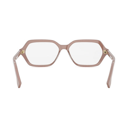 Fendi Selleria Red Geometric Eyeglasses