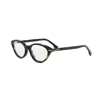Fendi Selleria Havana Cat Eye Eyeglasses