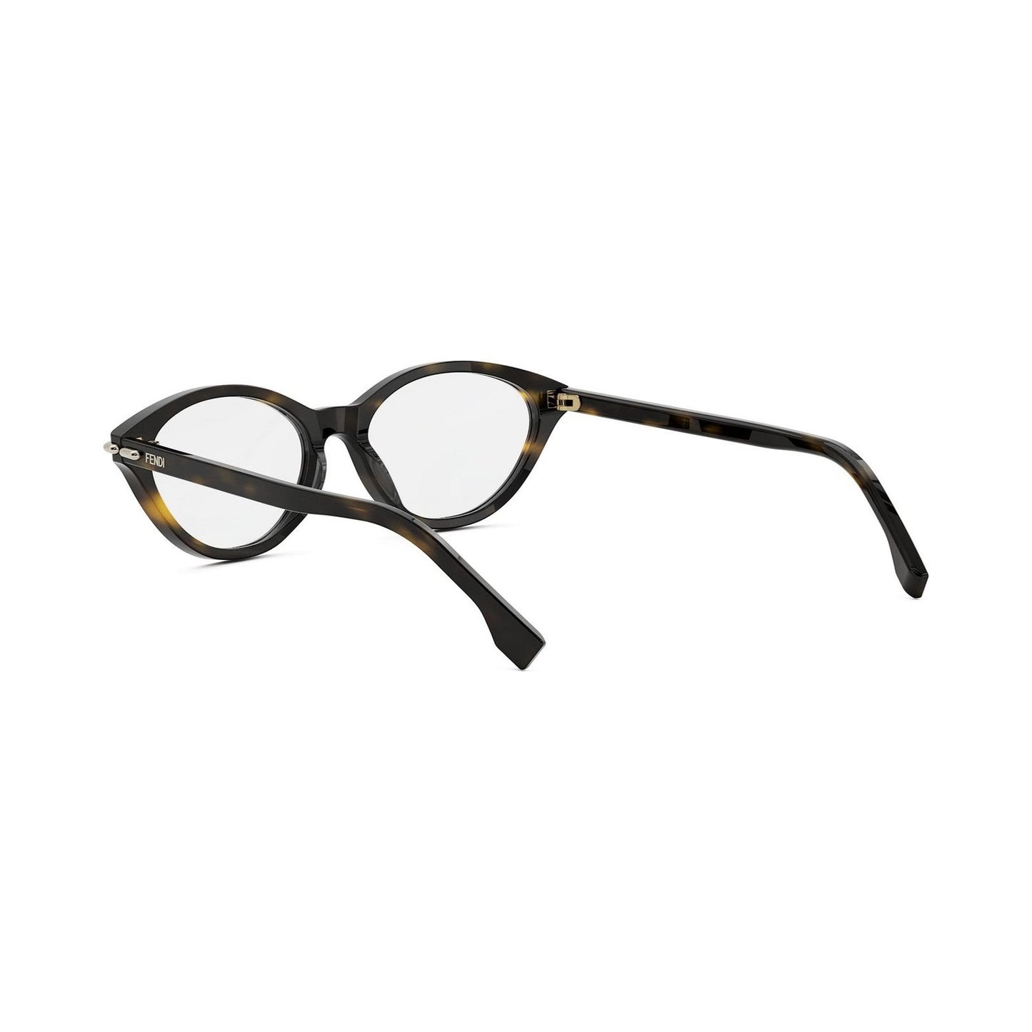 Fendi Selleria Havana Cat Eye Eyeglasses