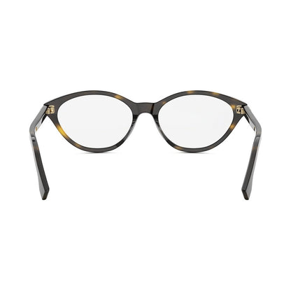 Fendi Selleria Havana Cat Eye Eyeglasses