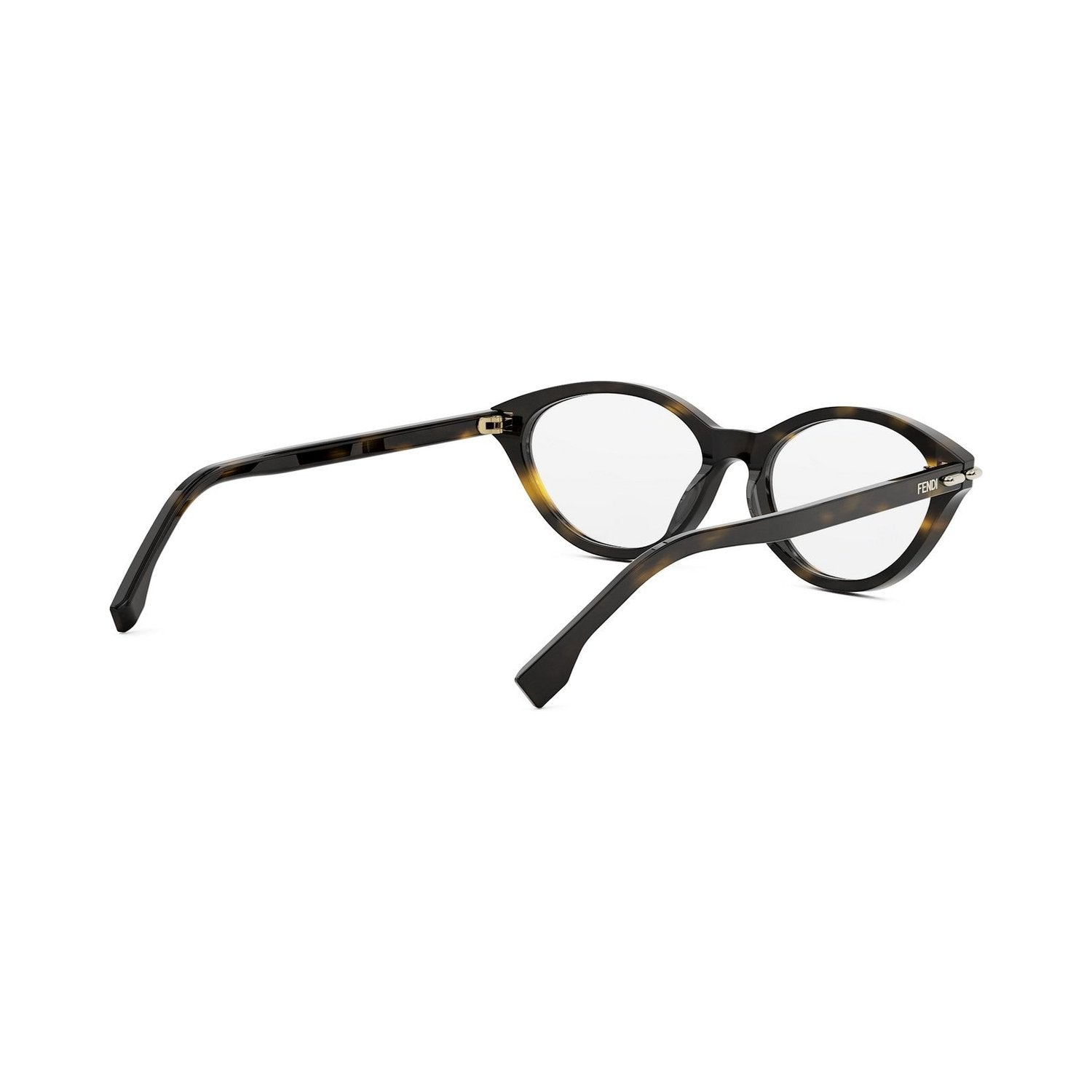 Fendi Selleria Havana Cat Eye Eyeglasses