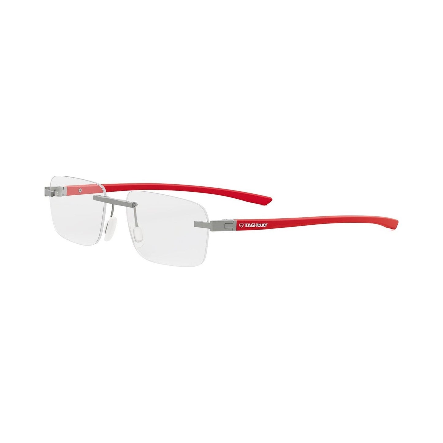 Essential Silver Rectangular Eyeglasses