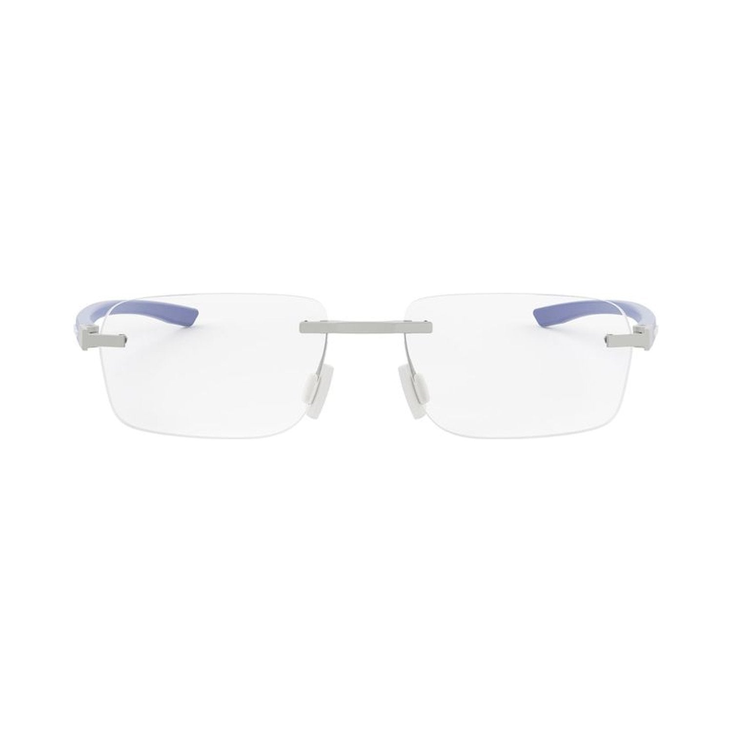 Essential Silver Rectangular Eyeglasses