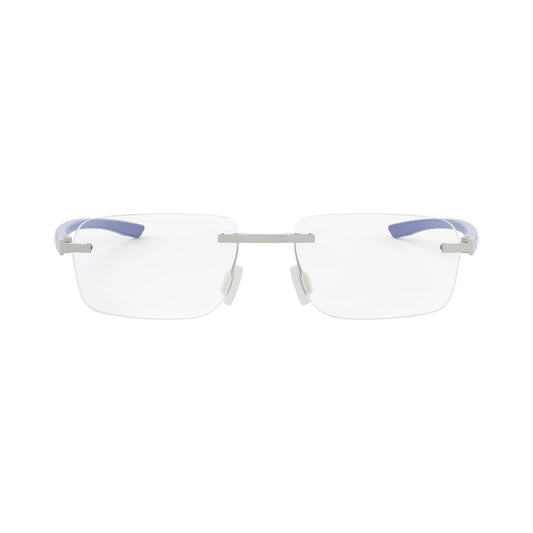 Essential Silver Rectangular Eyeglasses