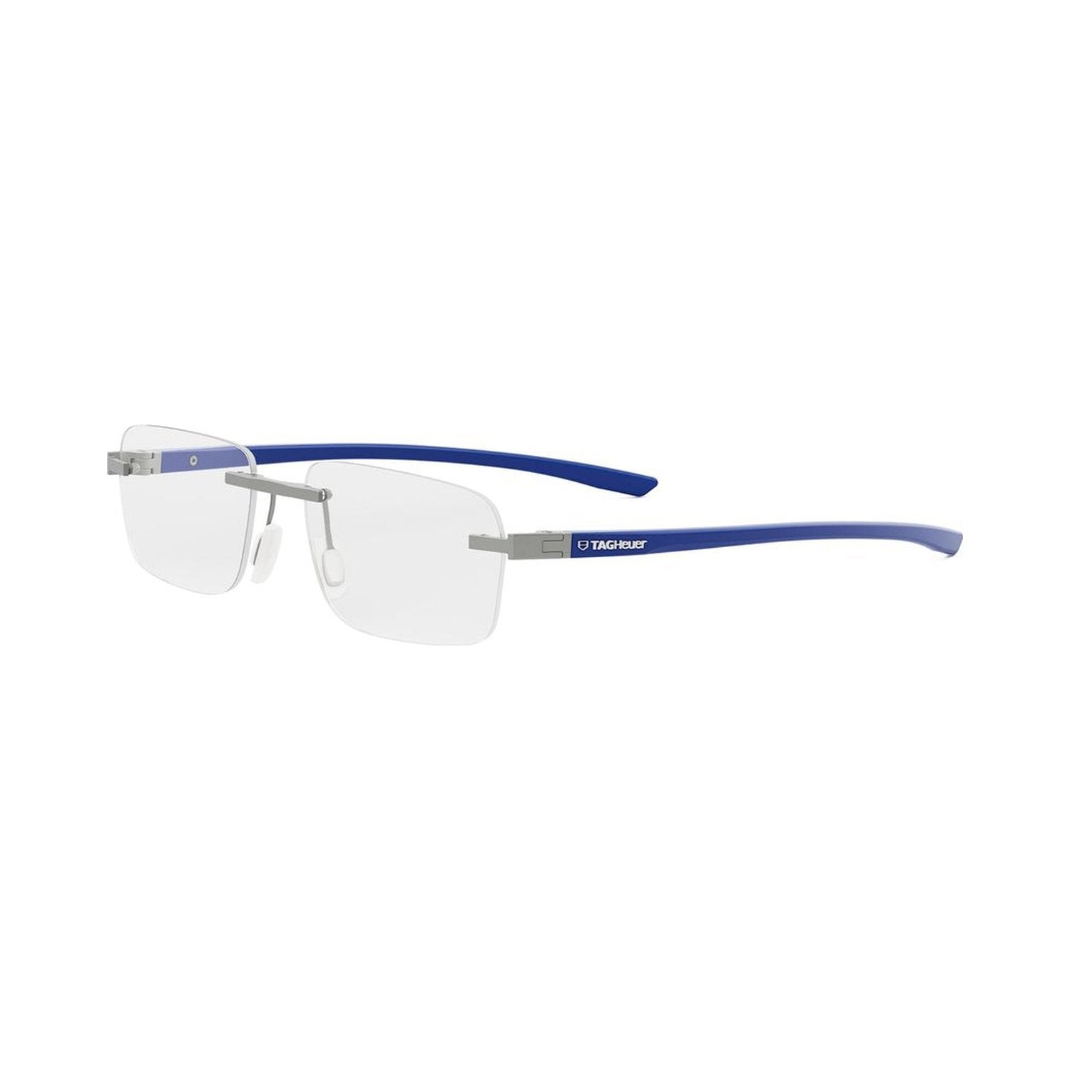Essential Silver Rectangular Eyeglasses