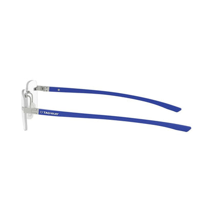 Essential Silver Rectangular Eyeglasses