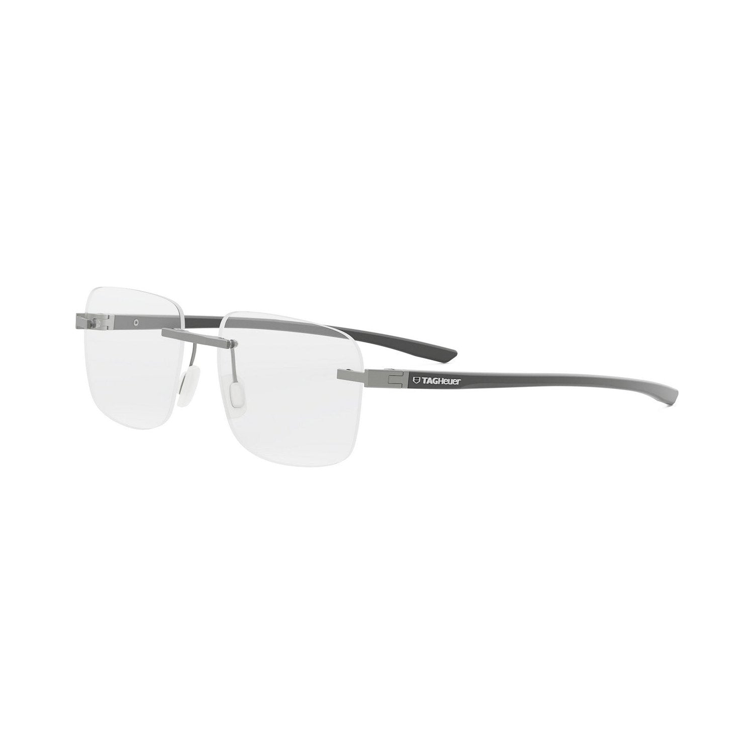 Entry Silver Square Eyeglasses